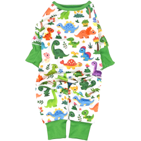 Soft Dog Pajamas (Color: Dinos, size: 2X-Large)